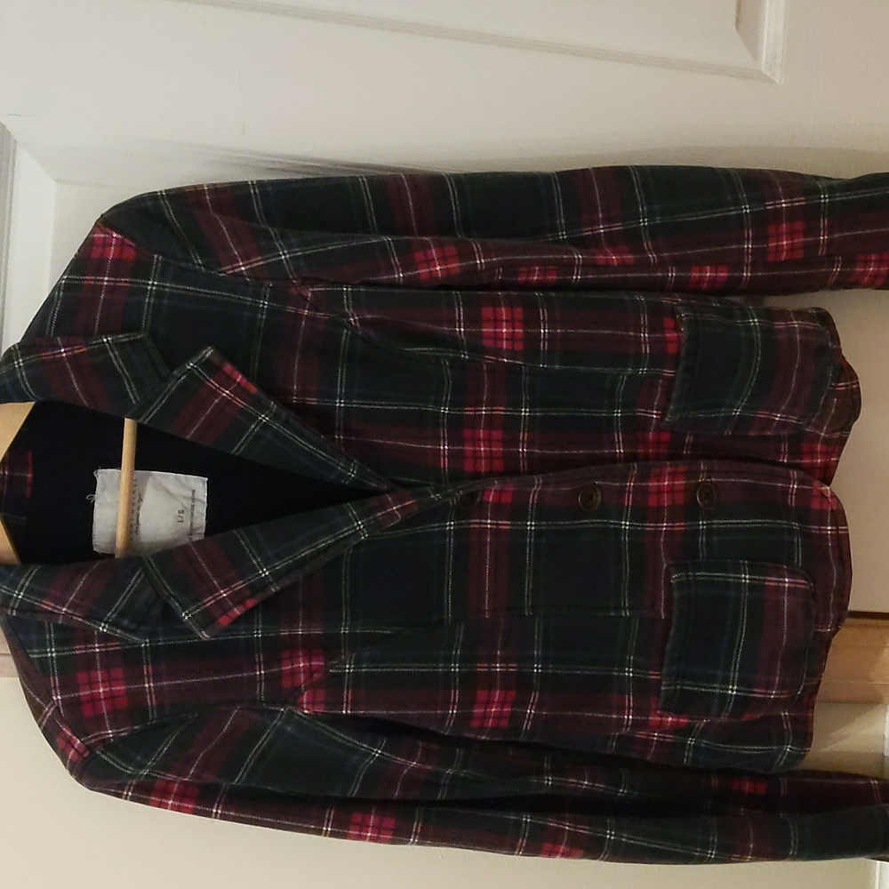 Plaid Blazer Aeropostale L